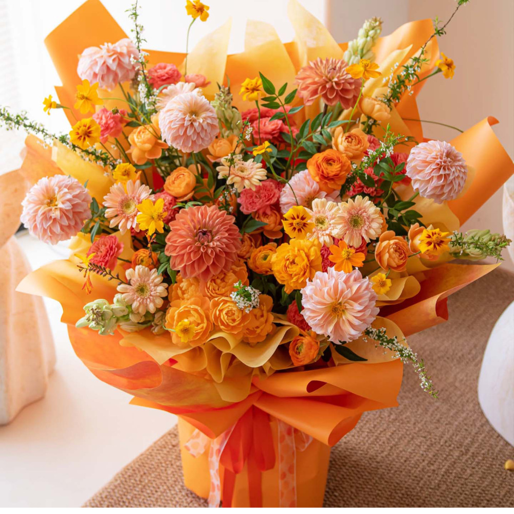 The Florist Supply Shop - Kertas Pembungkus Bunga Premium Tahan Air,