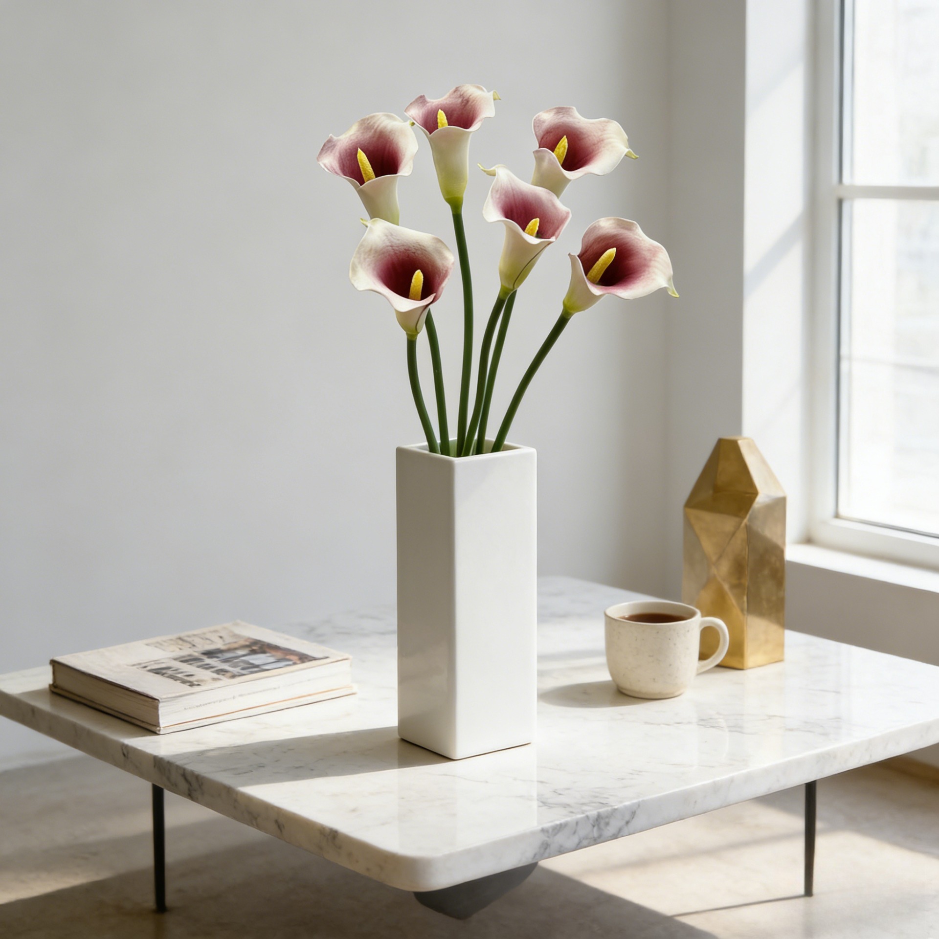 Supply For Florist - Bunga Calla Lily Buatan 26 Inci