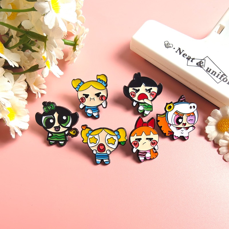 Bros Pin Polisi Kecil Animasi  - Supply Florist ulasan dan harga