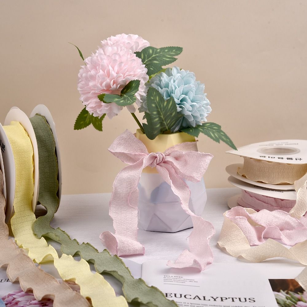 Perlengkapan Kerajinan Jahit B - Florist Supply Ribbon ulasan dan harga