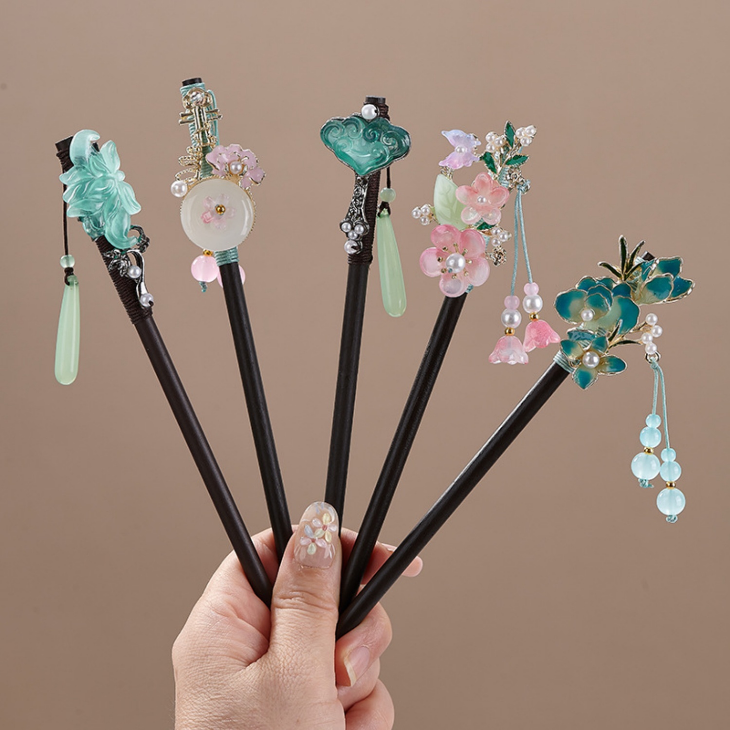 Jepit Rambut Bunga Vintage unt - Supply Florist ulasan dan harga