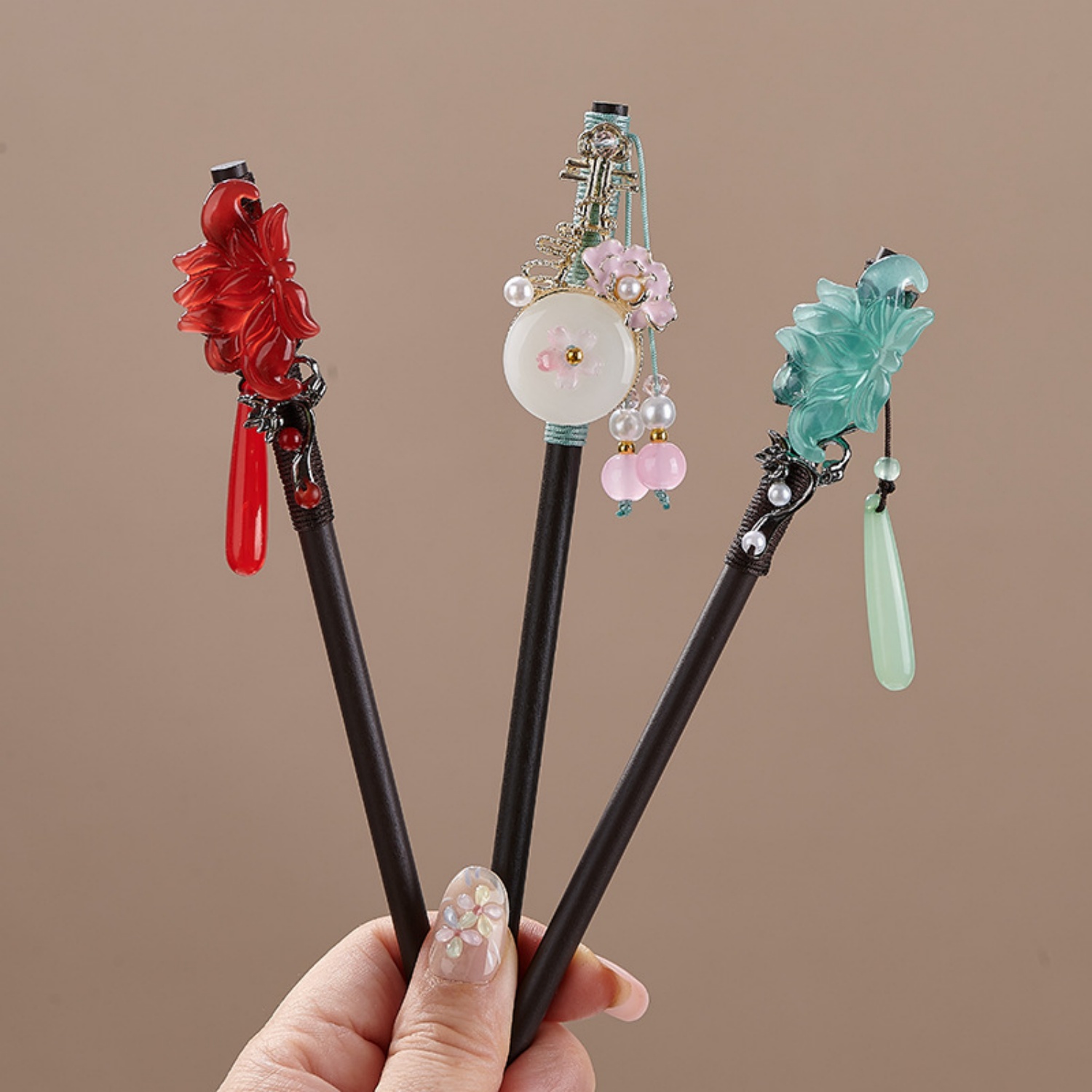 Jepit Rambut Bunga Vintage unt - Supply Florist ulasan dan harga