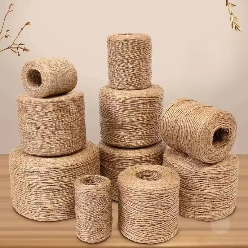 Tali Jute Alami Vintage 100M,  - Twine Jute Natural ulasan dan harga