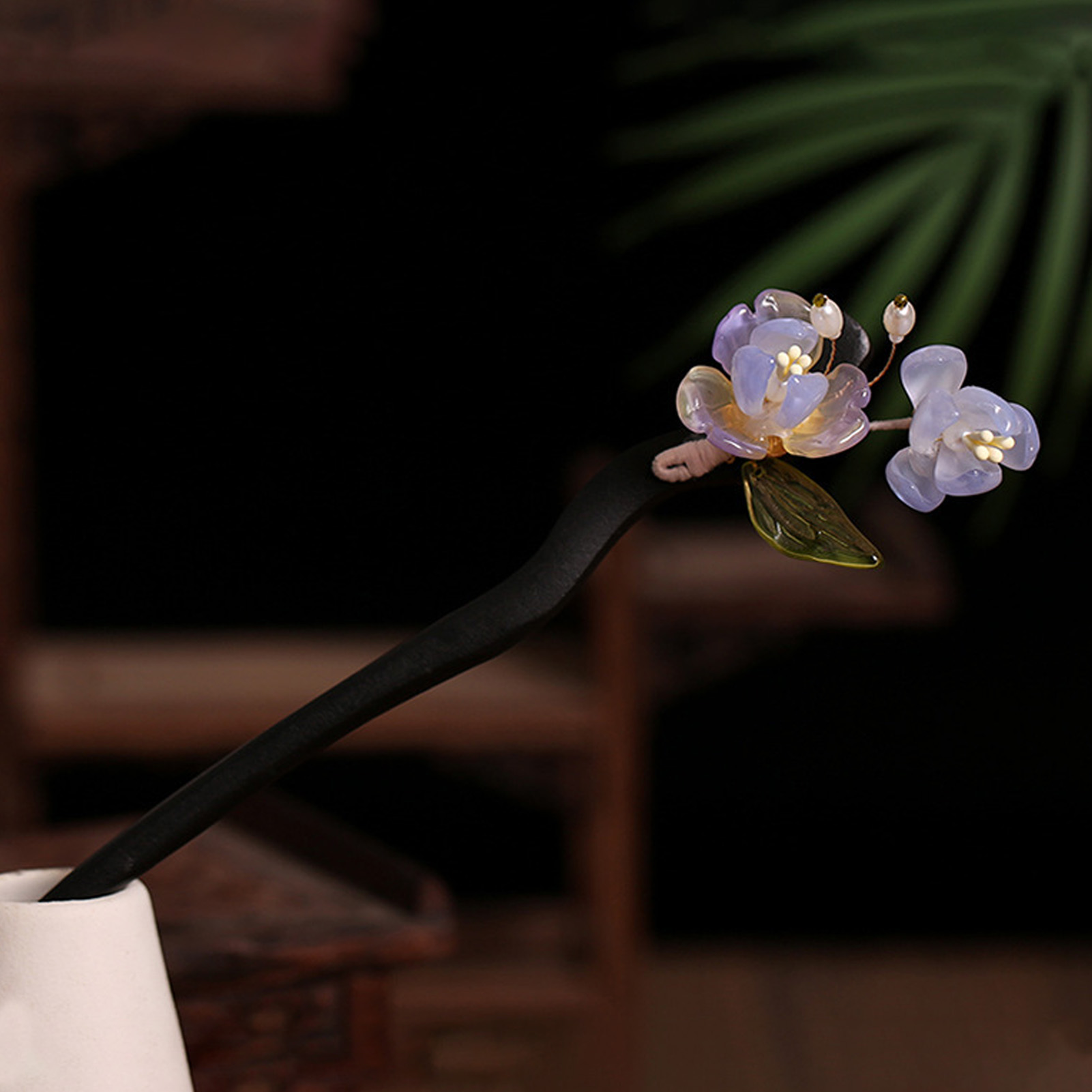 Jepit Rambut Rumbai Bunga Gaya - Supply Florist ulasan dan harga