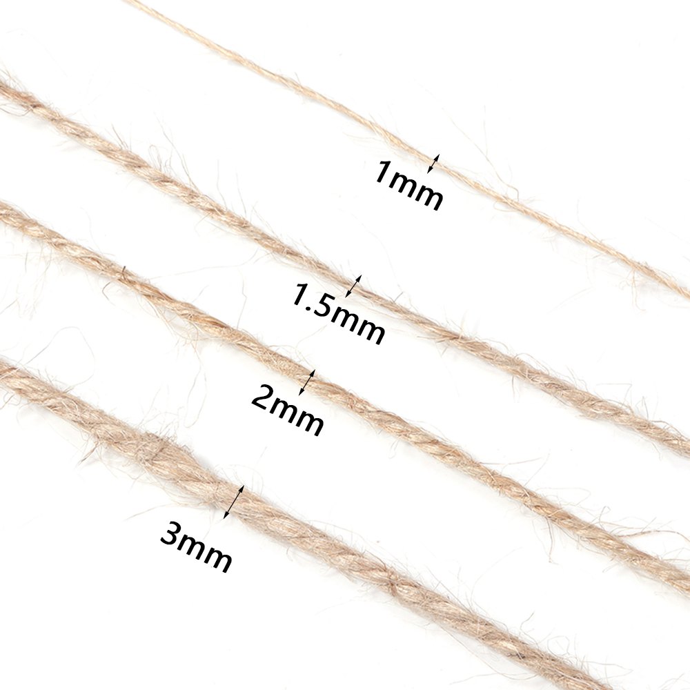 100Meter Tali Jute Alami untuk - Twine Jute Natural ulasan dan harga