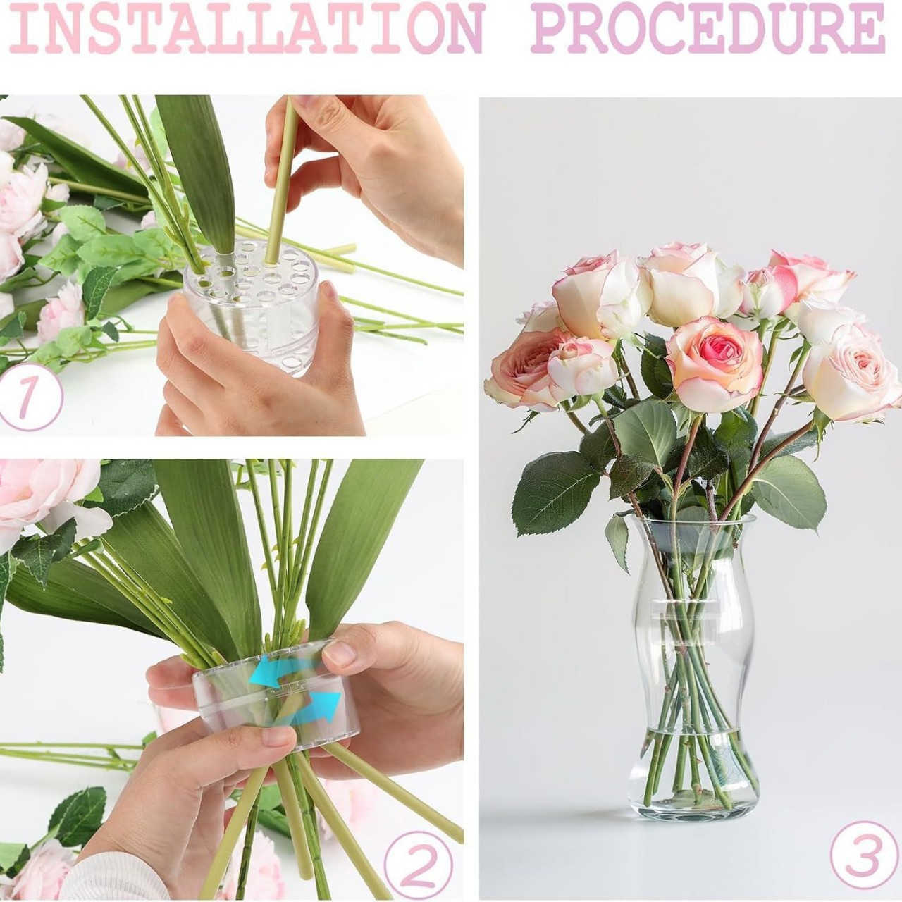 Penyangga Batang Bunga Spiral  - Supply For Florist ulasan dan harga