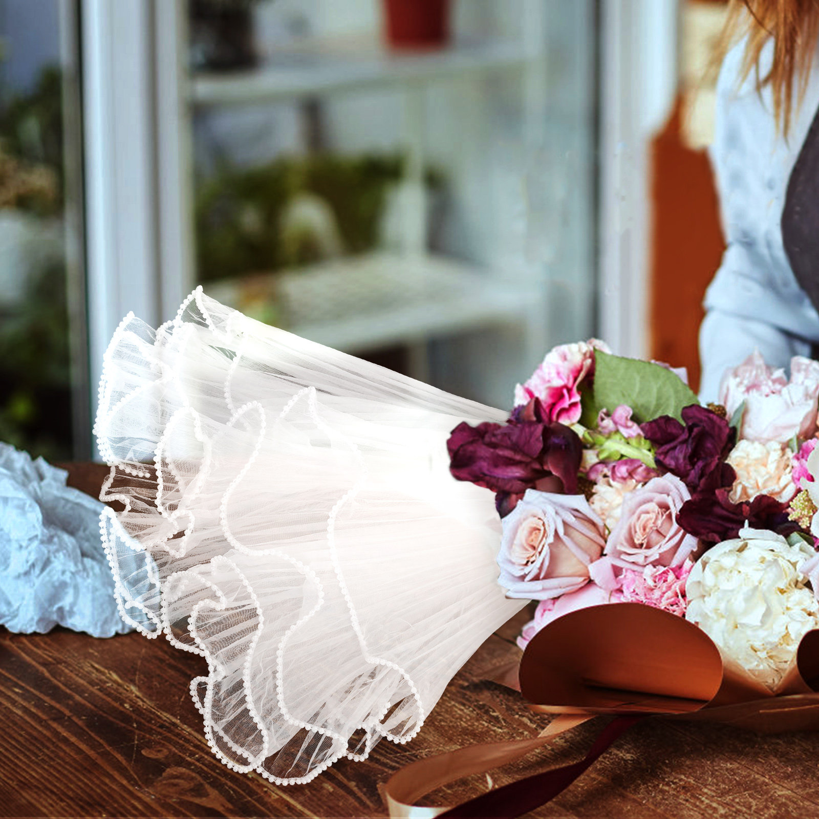 Jaring Bunga Mutiara untuk Buk - Supply For Florist ulasan dan harga