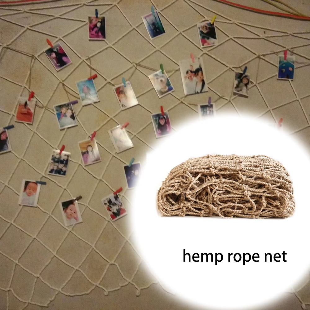 Jaring Panjat Tali Rami Alami, - Twine Jute Natural ulasan dan harga