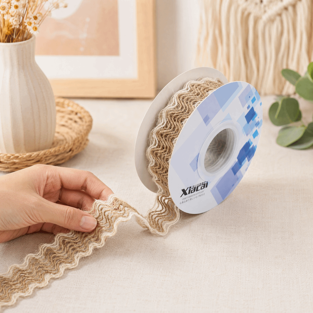 Pita Goni Jute Boho Alami Buat - Twine Jute Natural ulasan dan harga