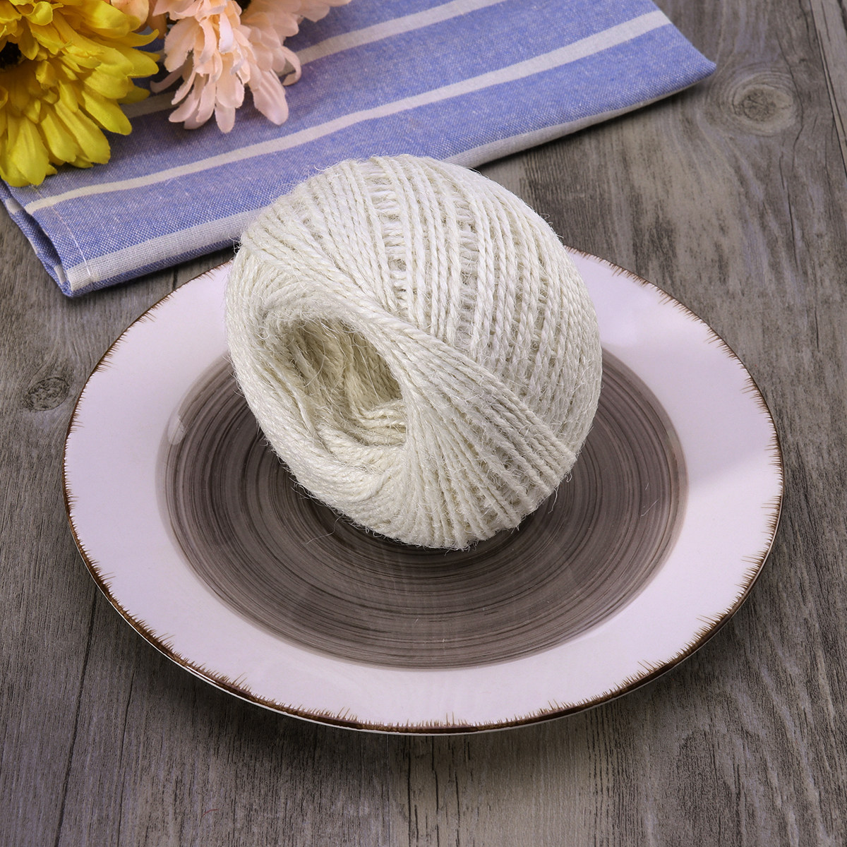 Tali Rami Alami untuk Dekorasi - Twine Jute Natural ulasan dan harga