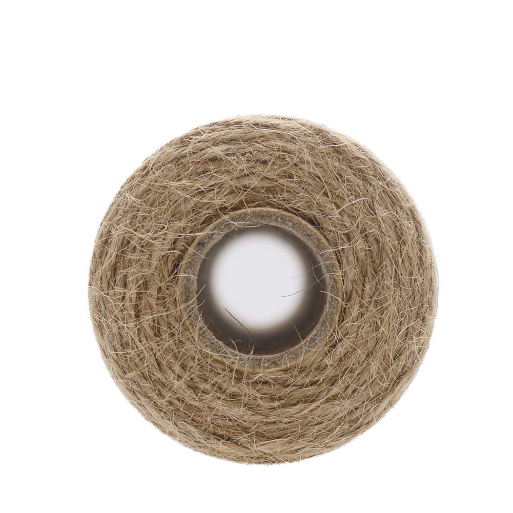 2 Buah X 333 Kaki 2Mm 3Ply Tal - Twine Jute Natural ulasan dan harga