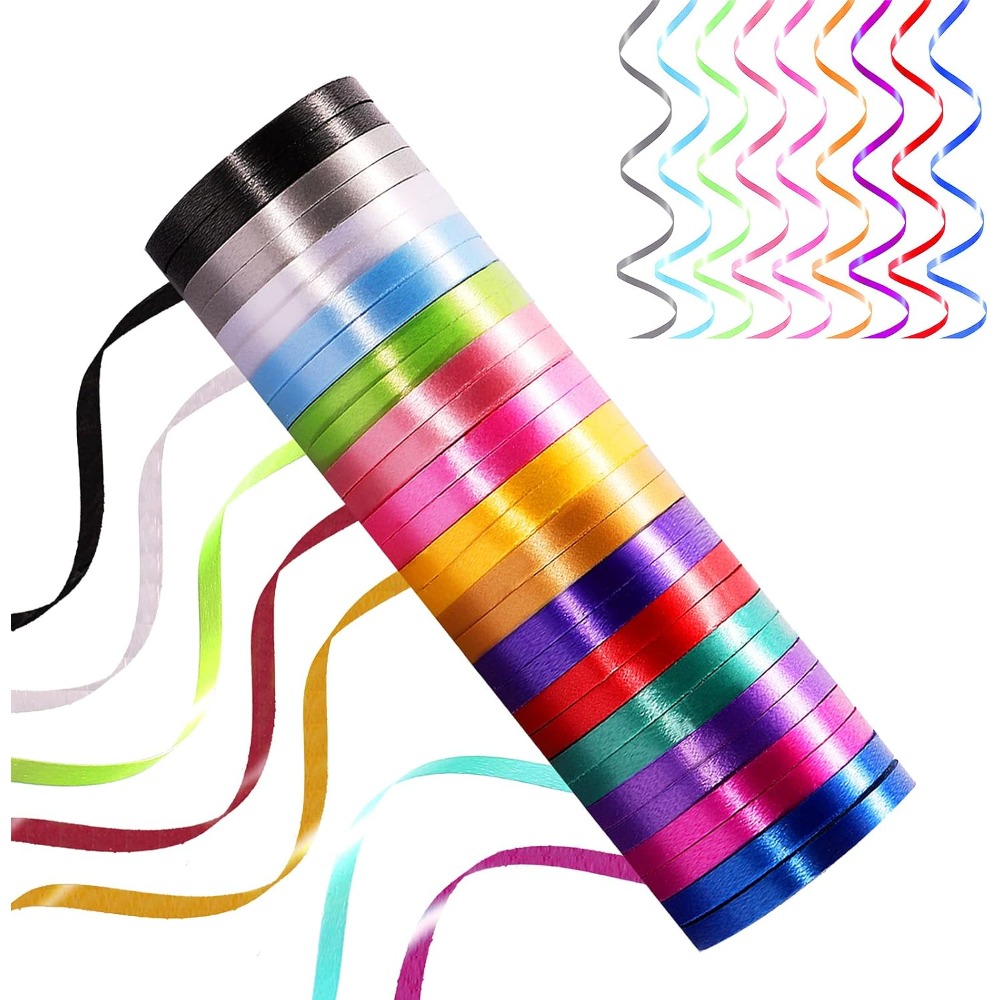 30 Gulungan Pita Keriting Warn - Florist Supply Ribbon ulasan dan harga