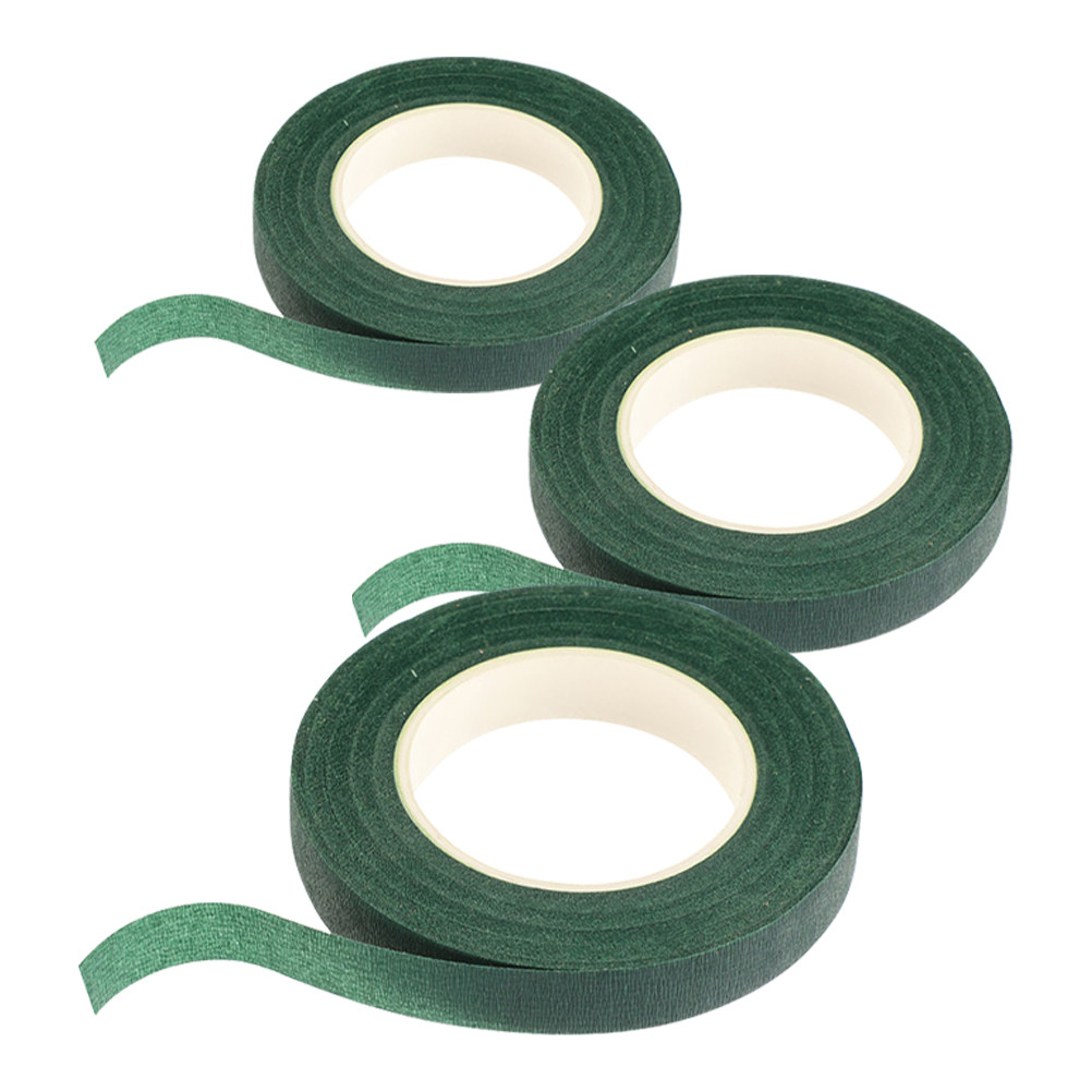 3Pcs Pita Bunga Hijau untuk Bu - Supply For Florist ulasan dan harga