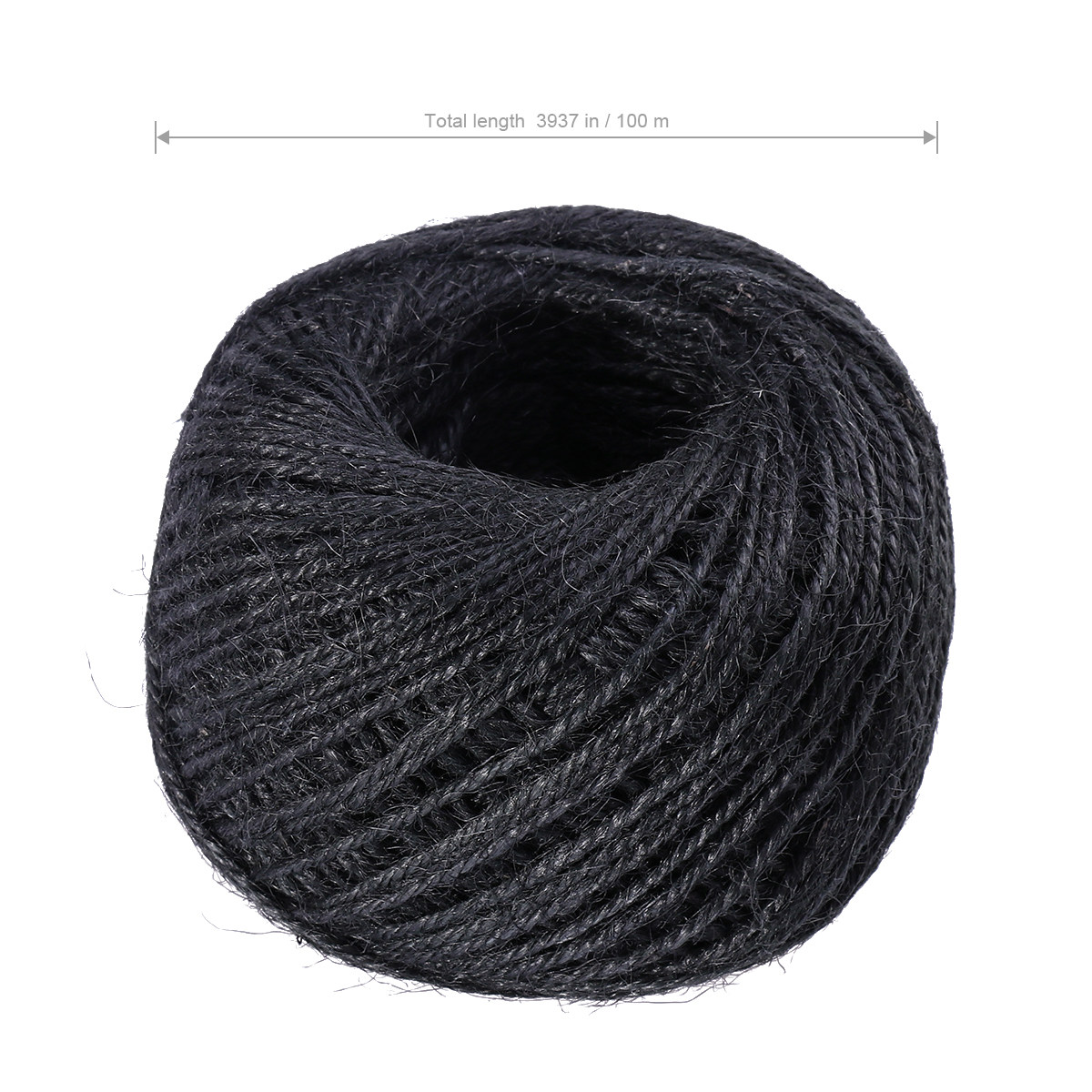 Tali Rami Hitam Alami untuk Ke - Twine Jute Natural ulasan dan harga